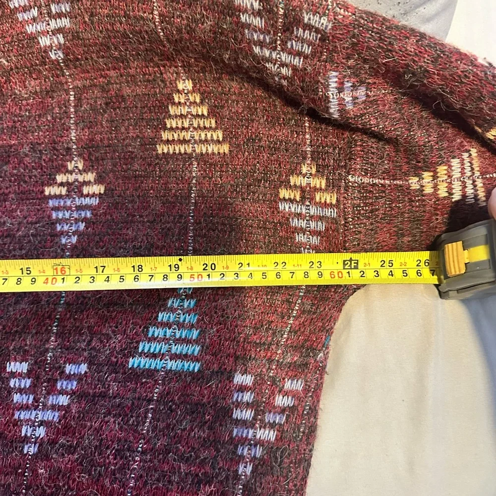 Vintage gender neutral sweater wool size xl